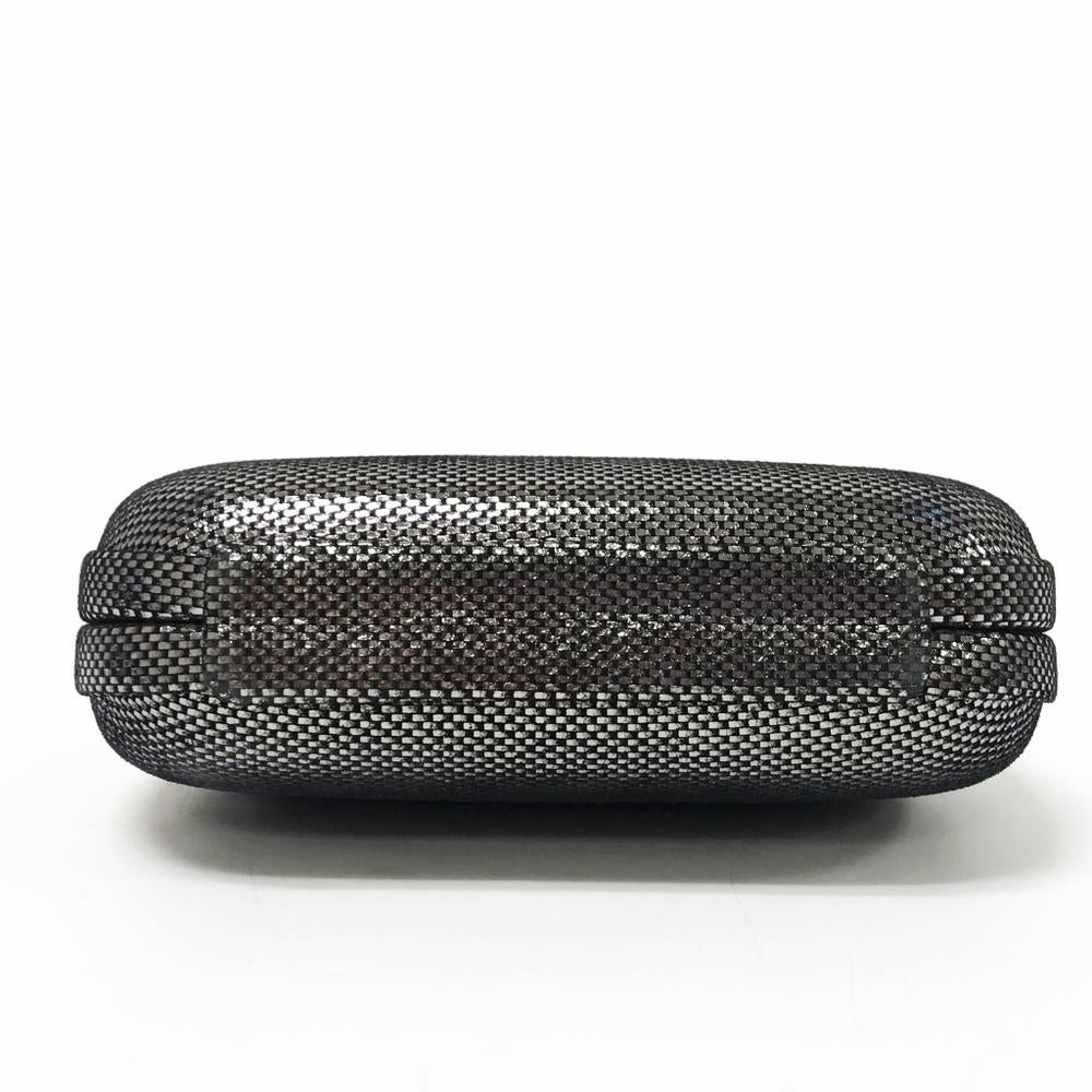 DVF Minaudiere Sphere Metallic Clutch