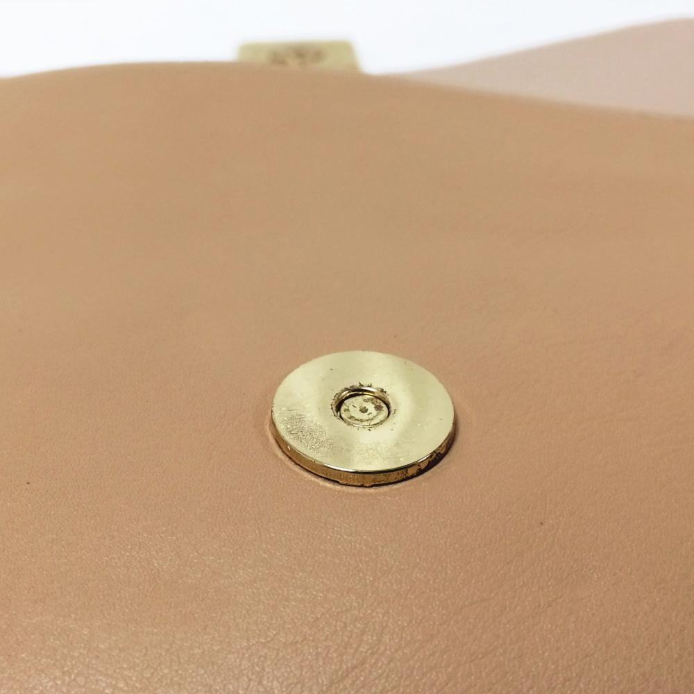 Chloe Amelia Leather Clutch Bag