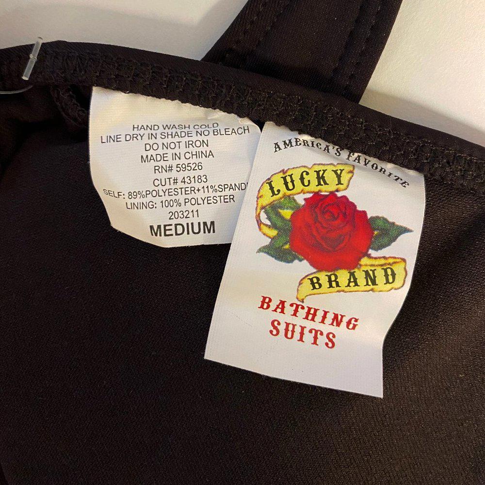 Lucky Brand Brown Bikini Top