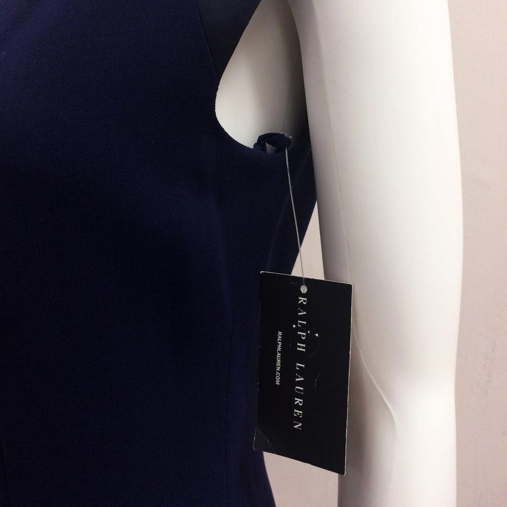 Ralph Lauren Shaded Navy Blue Dress