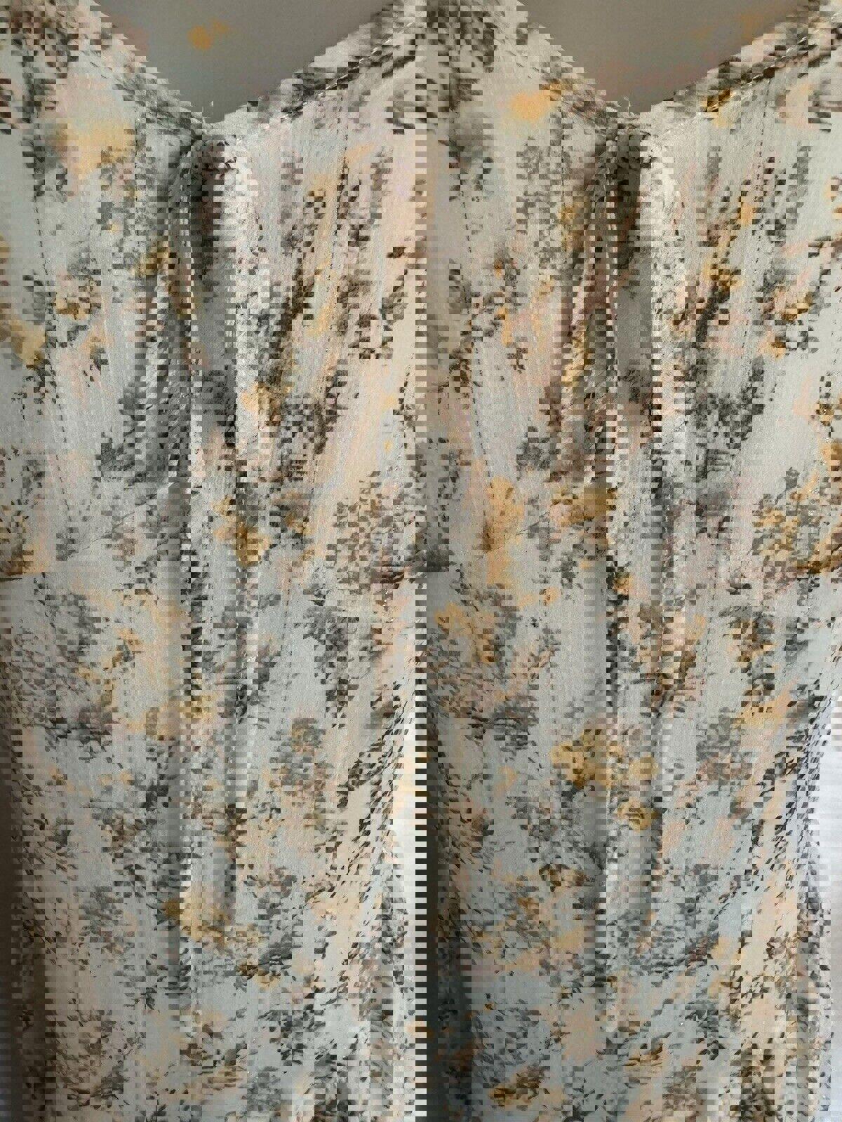 Floral Mini Dress Cider Cute Medium Women’s Short Sleeve