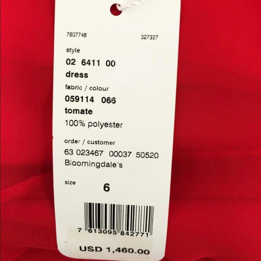 Akris Punto Red Shift Dress