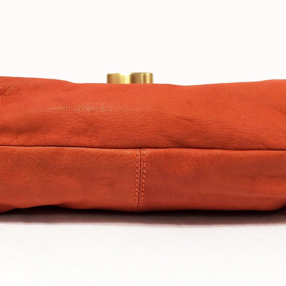 Treesje Jackson Tangerine leather Satchel Bag