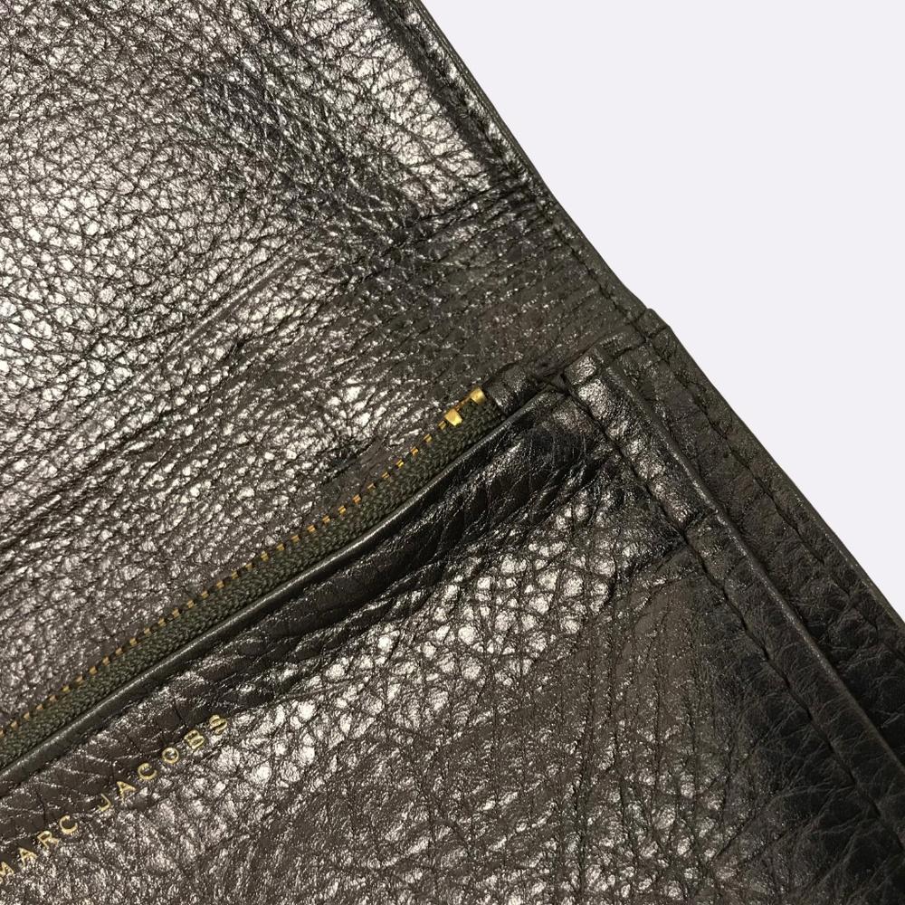 Marc by Marc Jacobs Pewter Leather Wallet