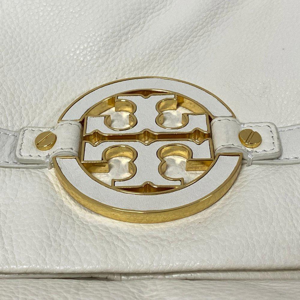 Tory Burch Amanda White Foldover Bag