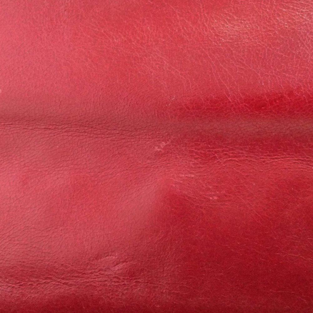 Rebecca Minkoff Red Leather Studded Chain Wallet