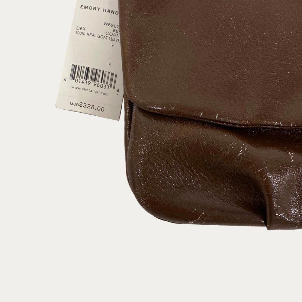 Elie Tahari Emory Copper Handbag