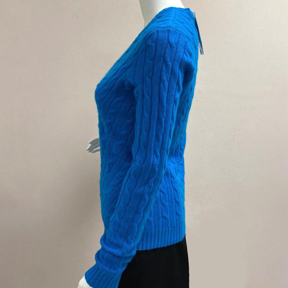 Ralph Lauren Blue Cashmere Sweater