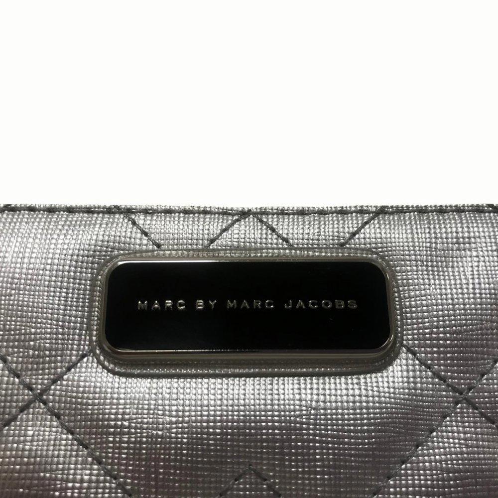 Marc by Marc Jacobs Silver Leather Wallet