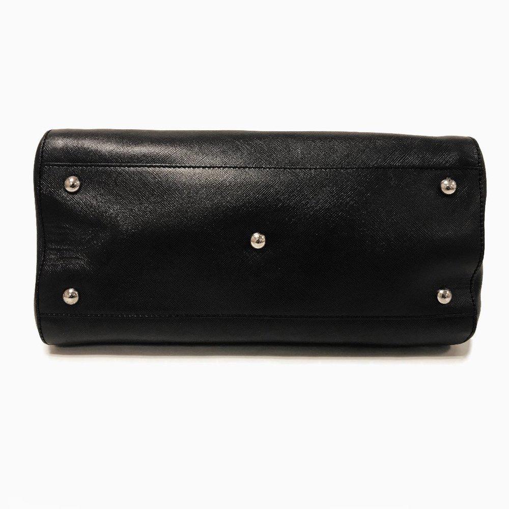 Salvatore Ferragamo Batik Saffiano Leather Satchel