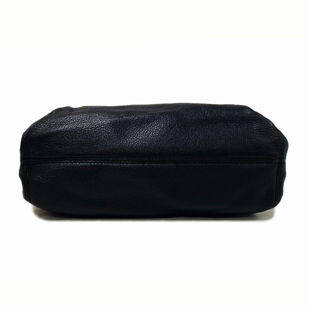 MICHAEL by Michael kors Jet Set Black Leather Chain Bag