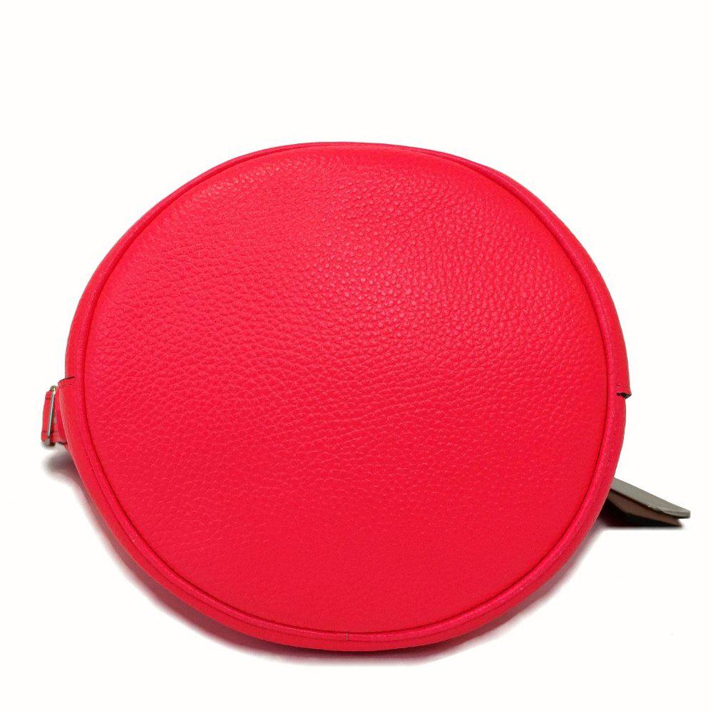 COACH 34527 Neon Pink Mini Leather Duffle