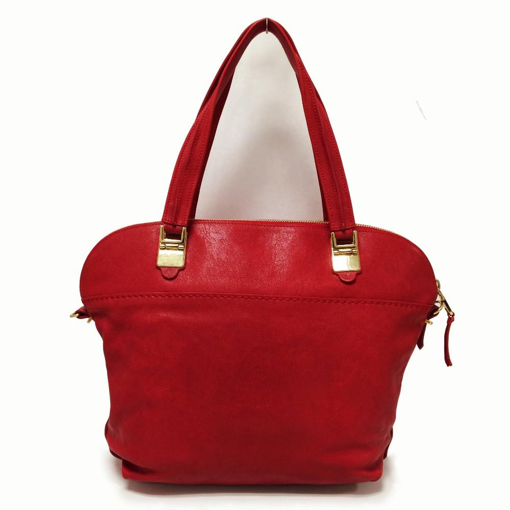 75% OFF Chloe Angie Red Leather Shoulder Bag