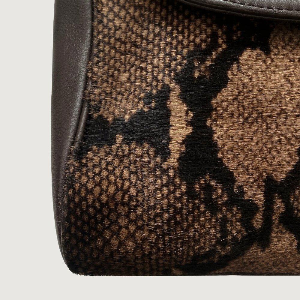 Tory Burch Resin Top Snakeprint Bag
