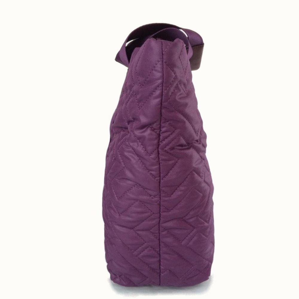 Tory Burch Ski Vintage Jayden Purple Tote