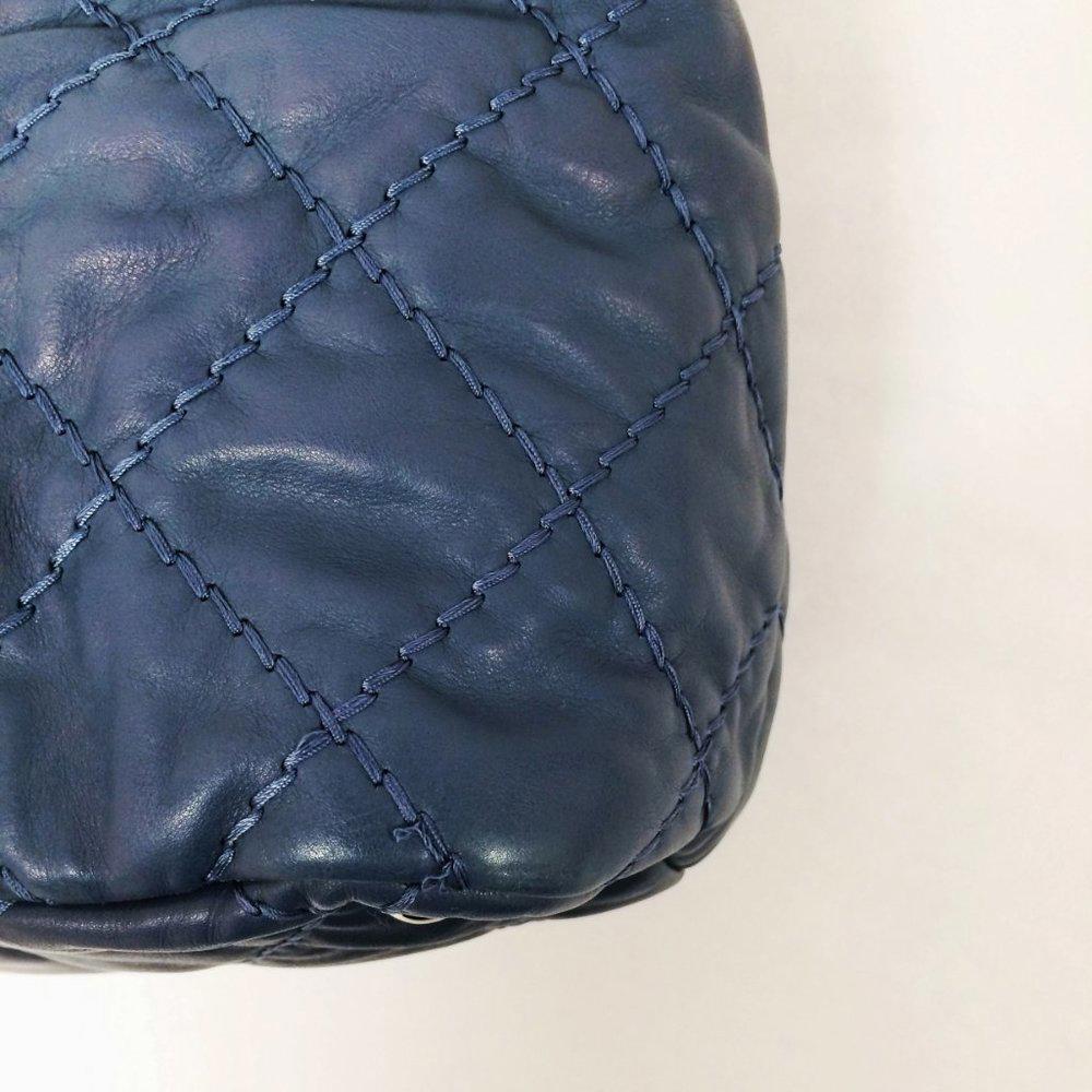 CHANEL Love Me Tender Denim Blue Tote