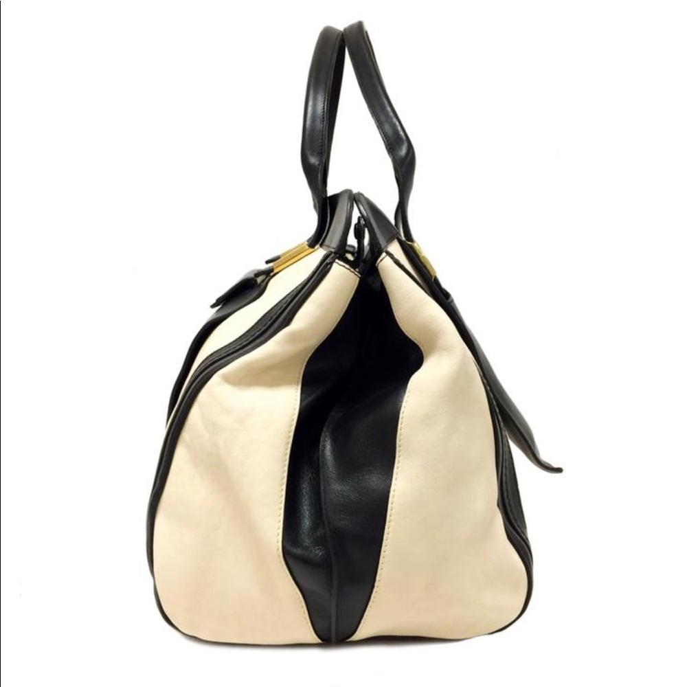 Chloe Large Alice Husky Leather Satchel