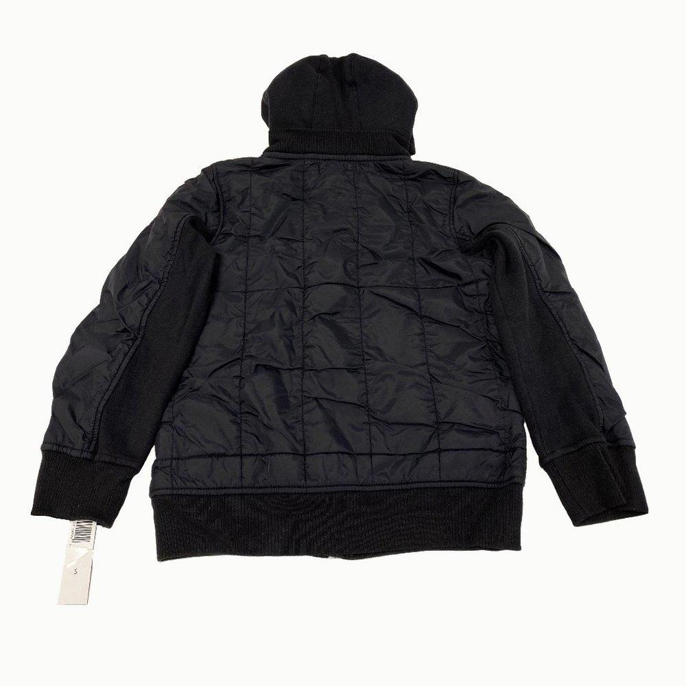 DKNY Black Puffer Sweater