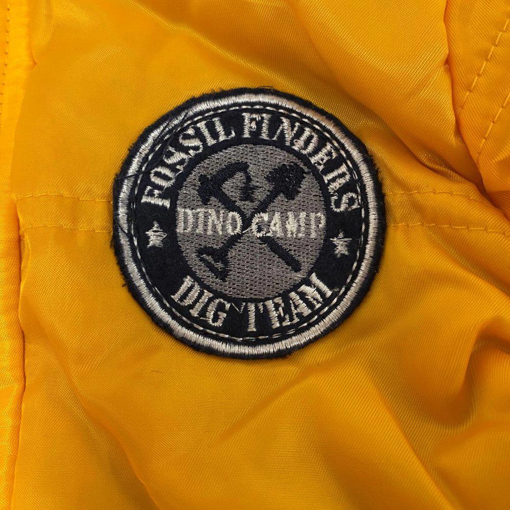 Little Rebels Gold Hooded Puffer Coat