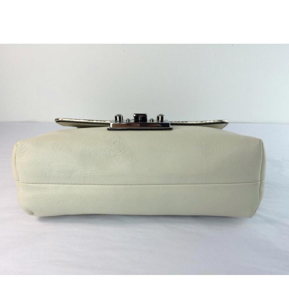 Marc Jacobs The XL Single White Leather Bag
