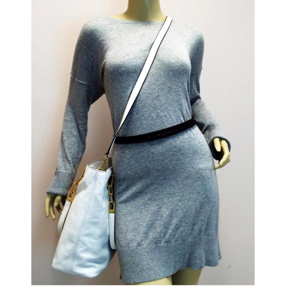 MICHAEL KORS Brooke White Leather Bag