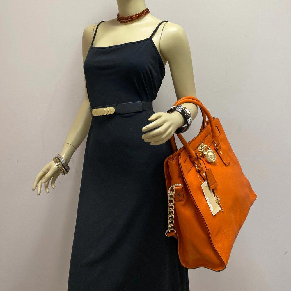 Michael by Michael Kors Tangerine Hamilton Bag
