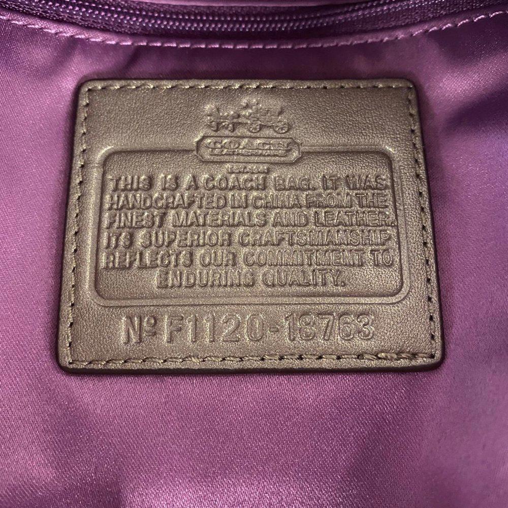 COACH 18763 Madison OP Art Maggie Shoulder Bag
