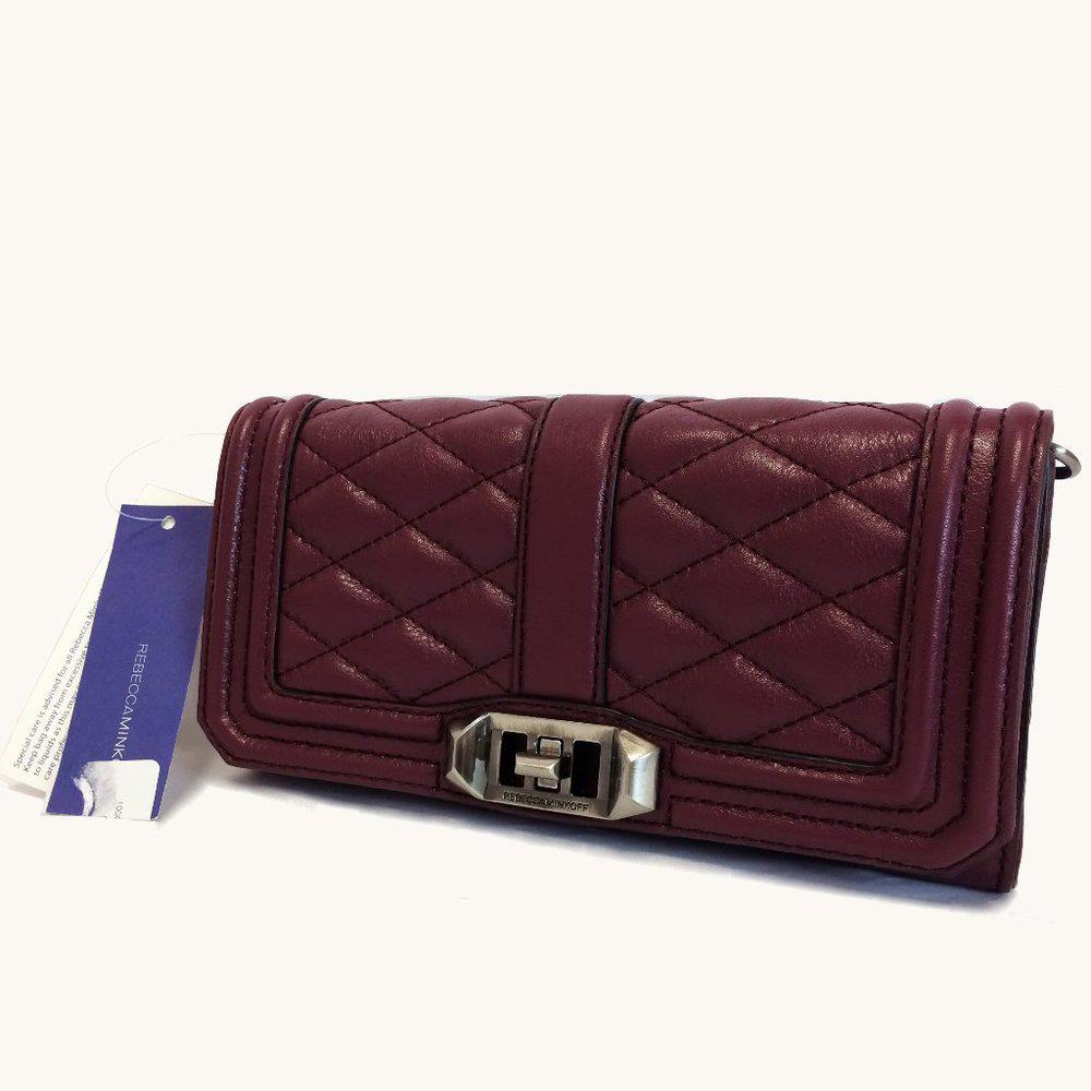 Rebecca Minkoff Mini Love Leather Clutch