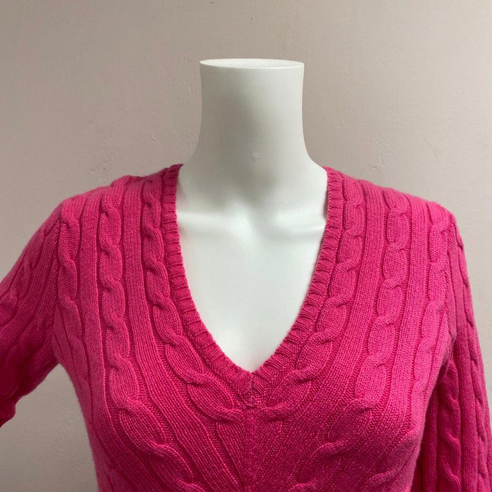 Ralph Lauren Pink Cashmere Sweater