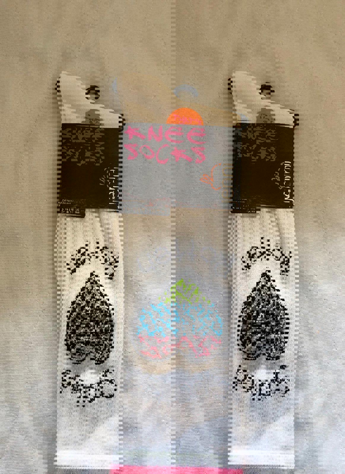 Jenni Knee Socks with Colorful Patterns
