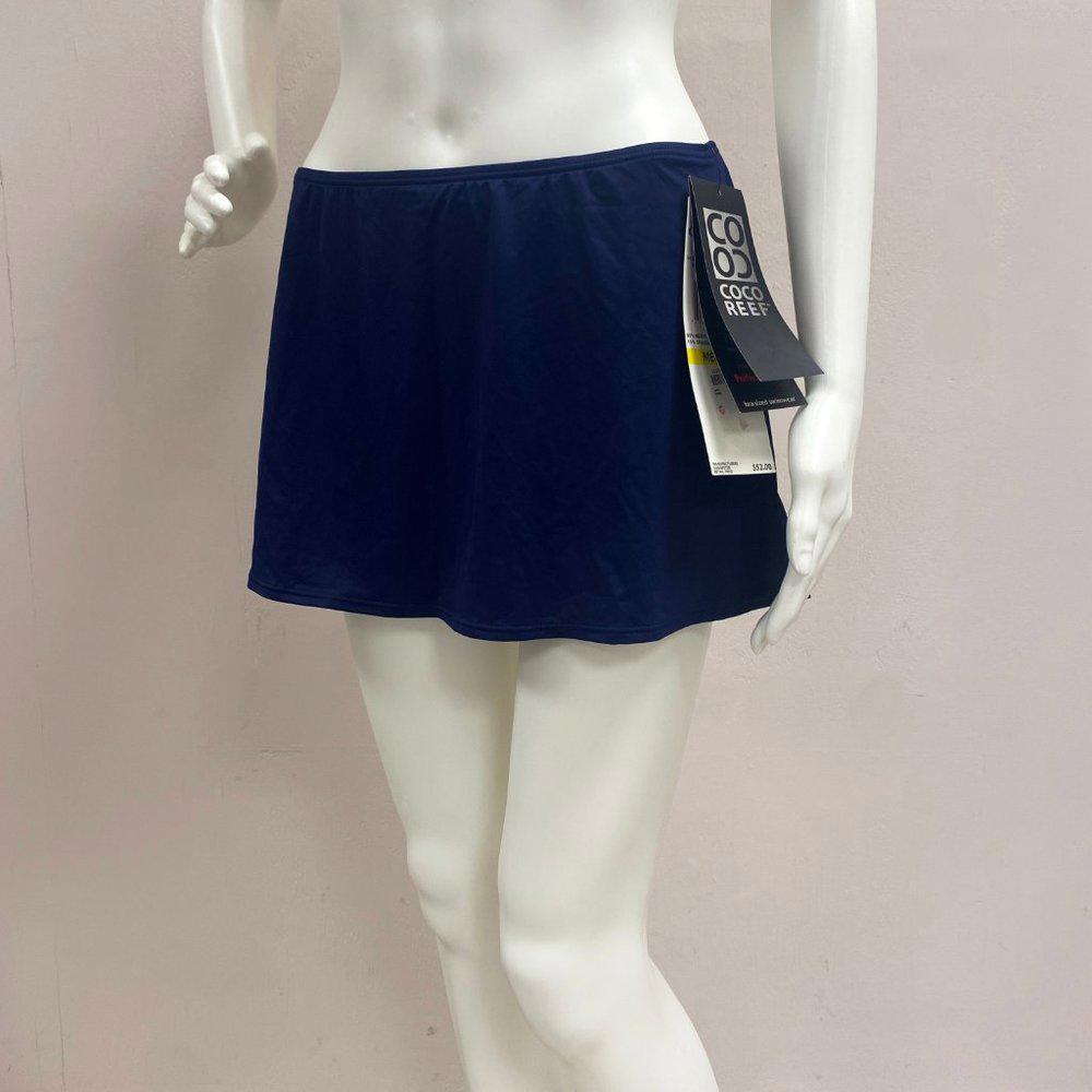 Coco Reef Navy Blue Swim Skort
