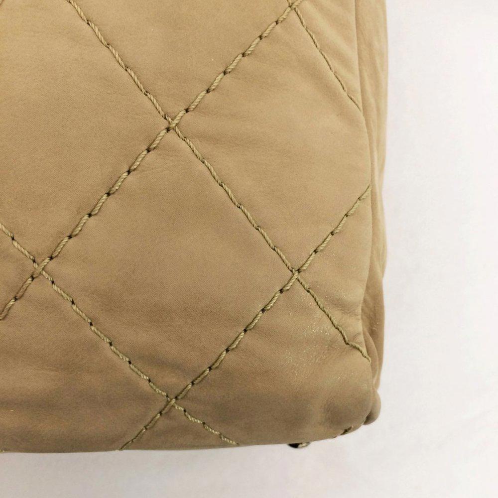 Chanel Shopping Tote Light Beige Leather Tote