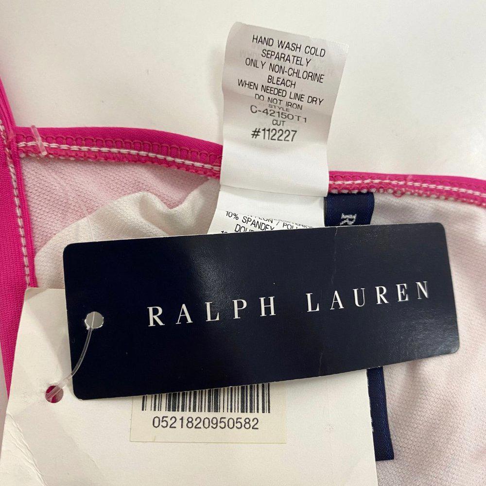 Ralph Lauren Fuscia Bikini Top