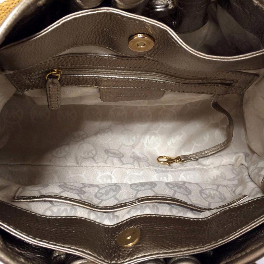 Michael by Michael Kors Natural Straw Satchel Bag