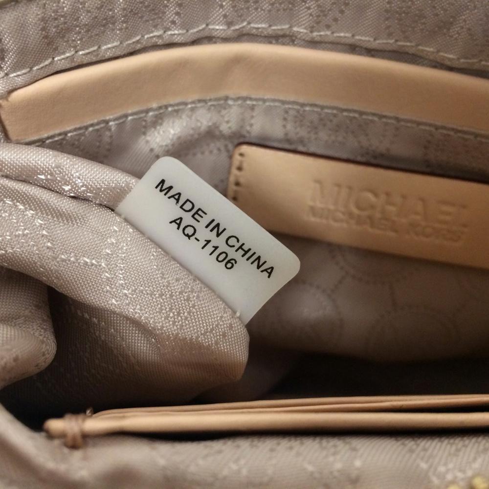 Michael by Michael Kors PVC Brown Monogram Wristlet