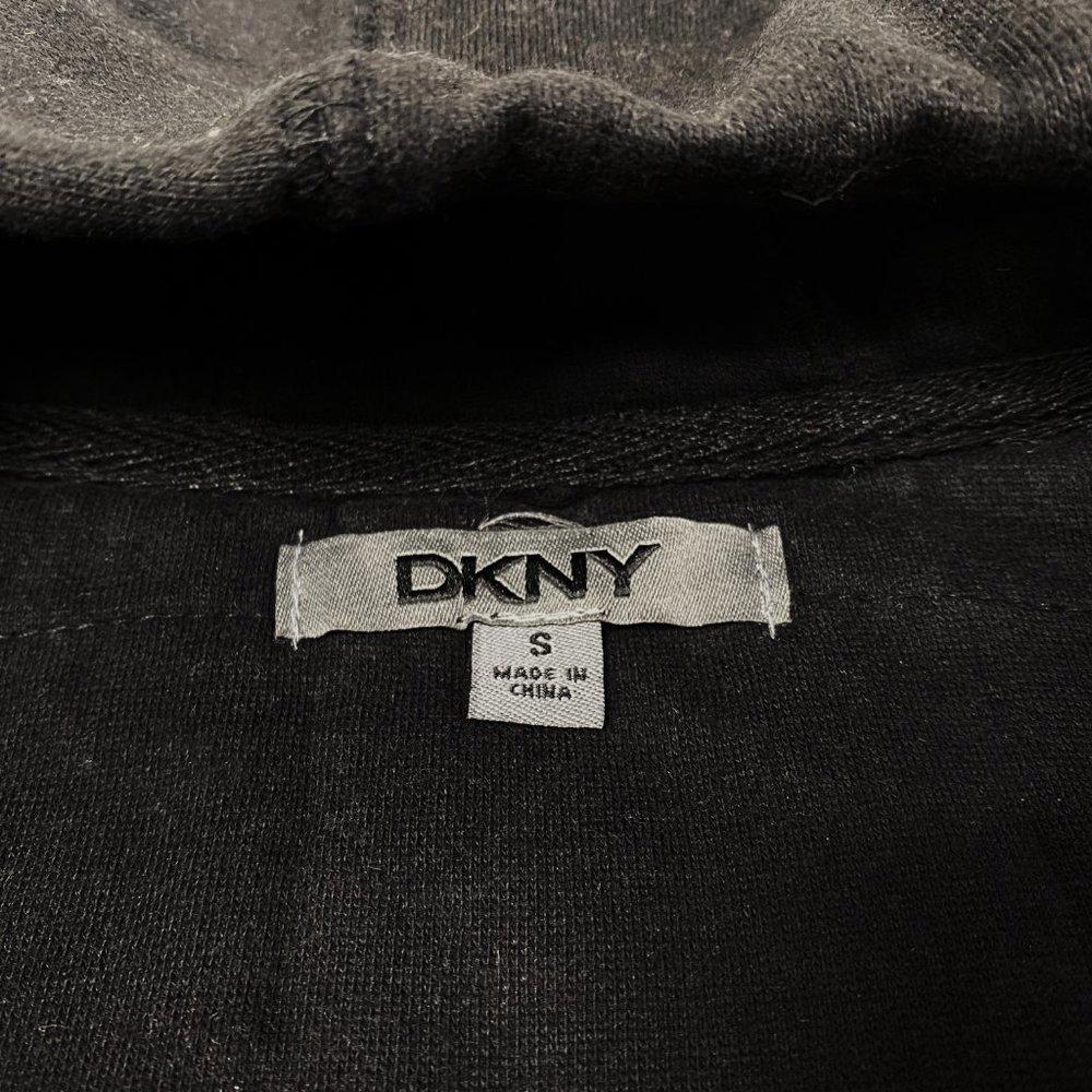 DKNY Black Puffer Sweater