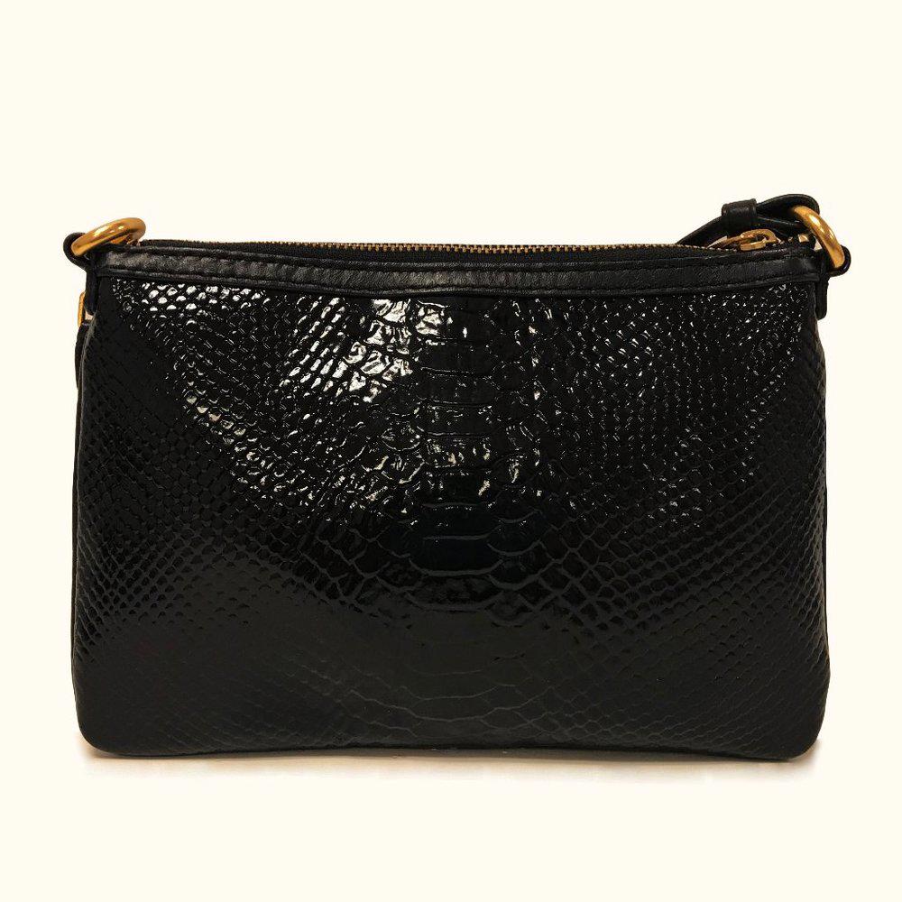 Marc by Marc Jacobs Shine Percy Black Leather Bag