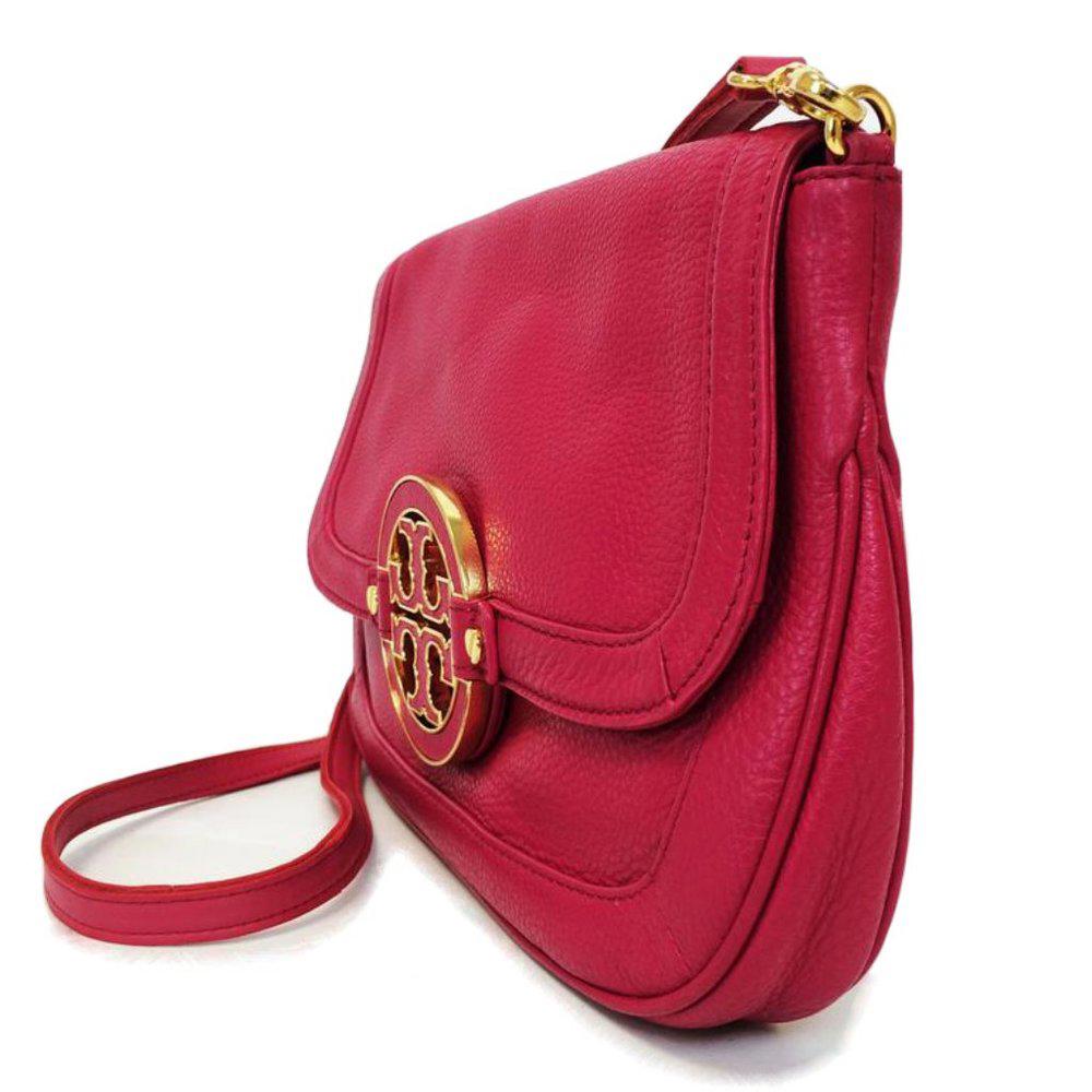 Tory Burch Amanda Magenta Crossbody
