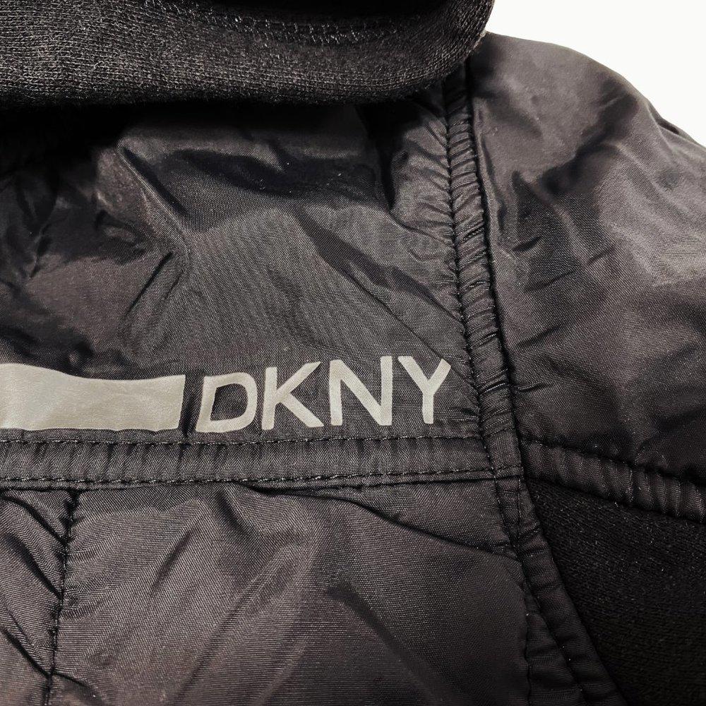 DKNY Black Puffer Sweater