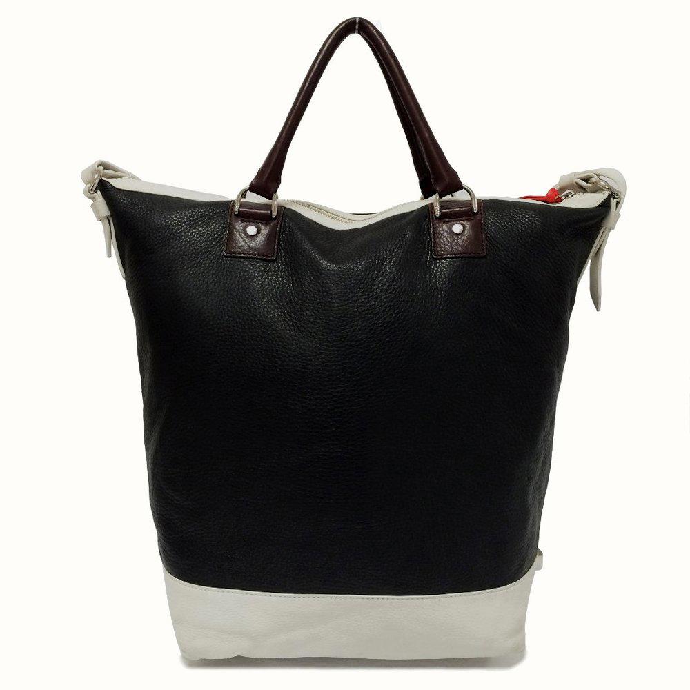 DVF Drew Colorblock Bucket tote
