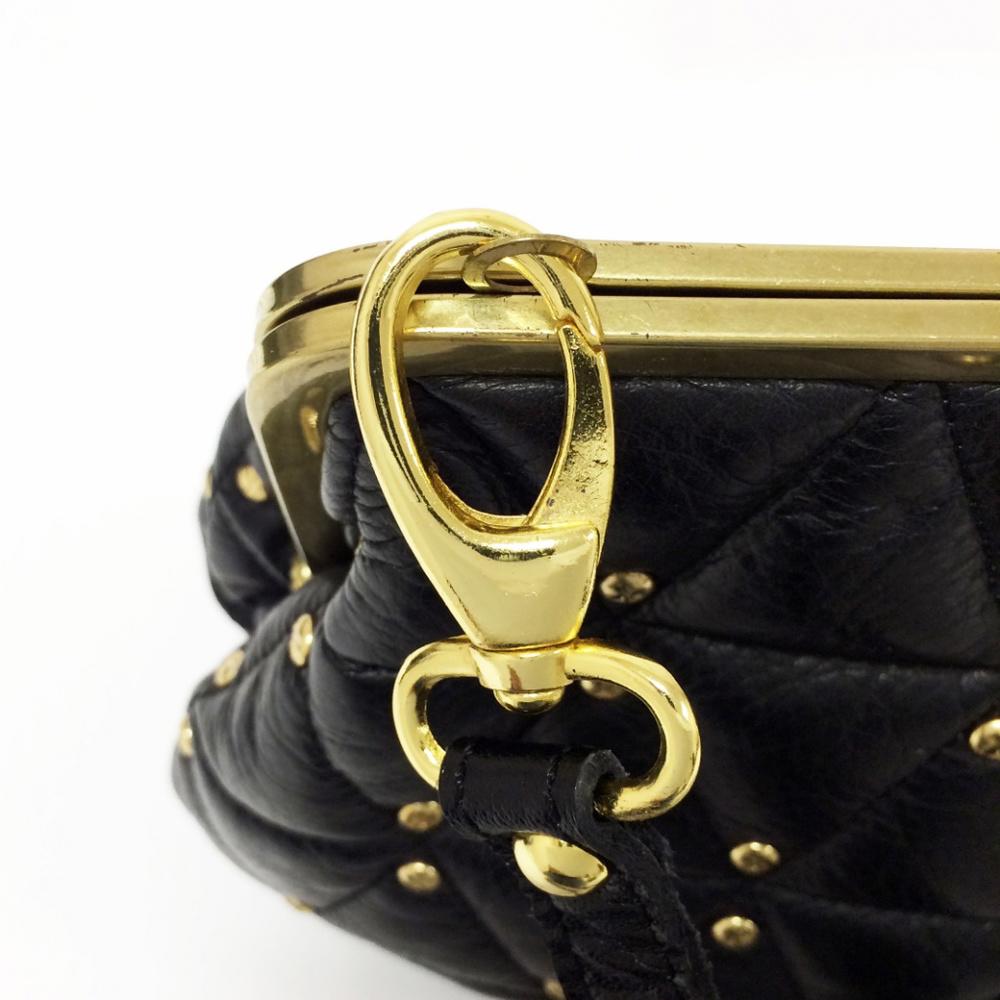 Rebecca Minkoff Kiss Quilted Leather Clutch