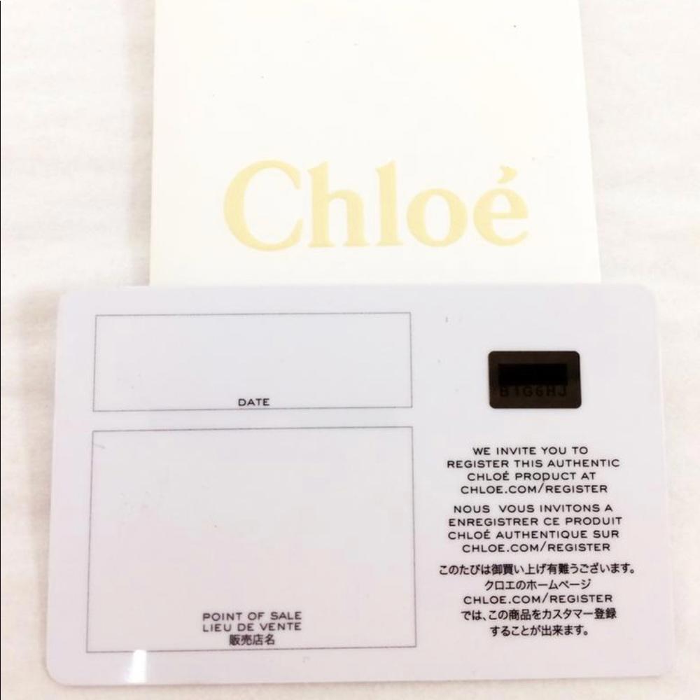 Chloe Large Alice Husky Leather Satchel