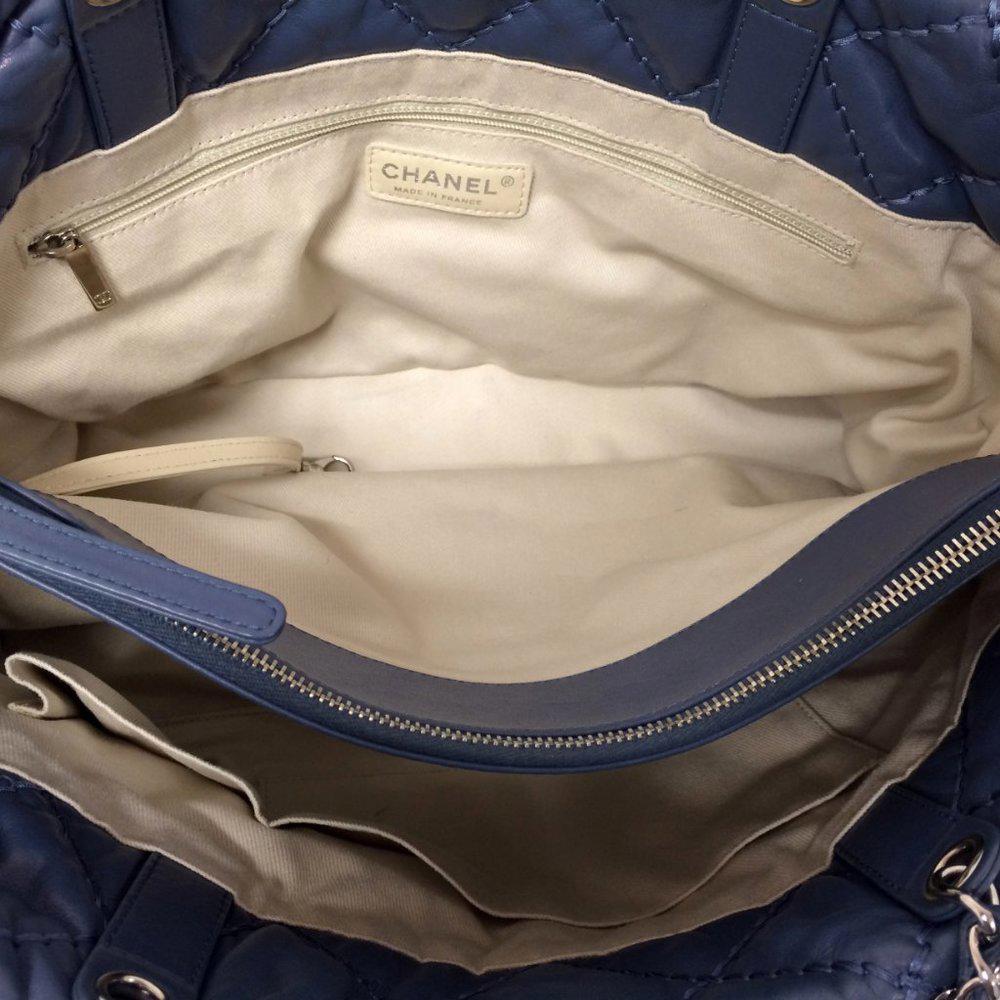 CHANEL Love Me Tender Denim Blue Tote