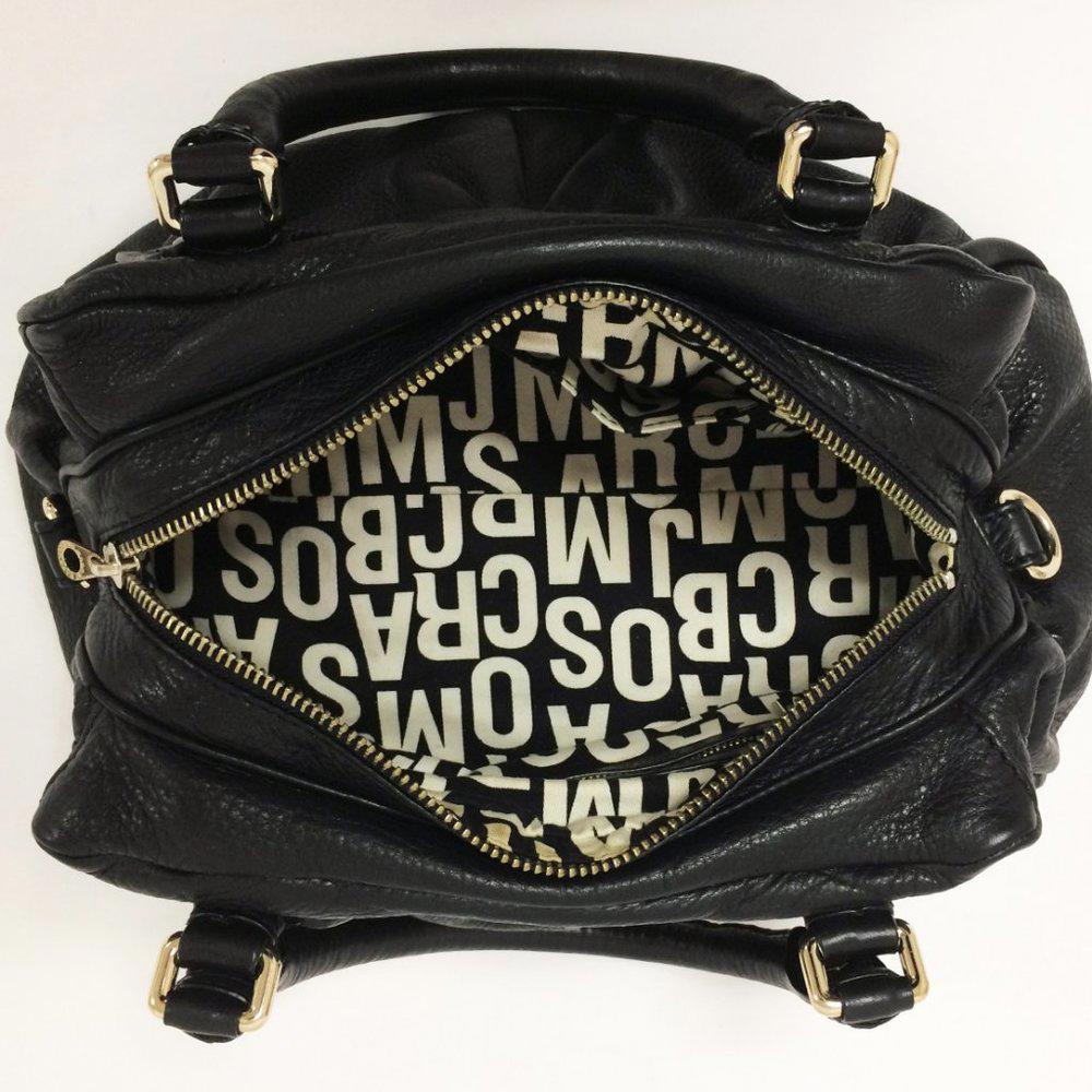 Marc by Marc Jacobs Classic Q Baby Groove Black Satchel