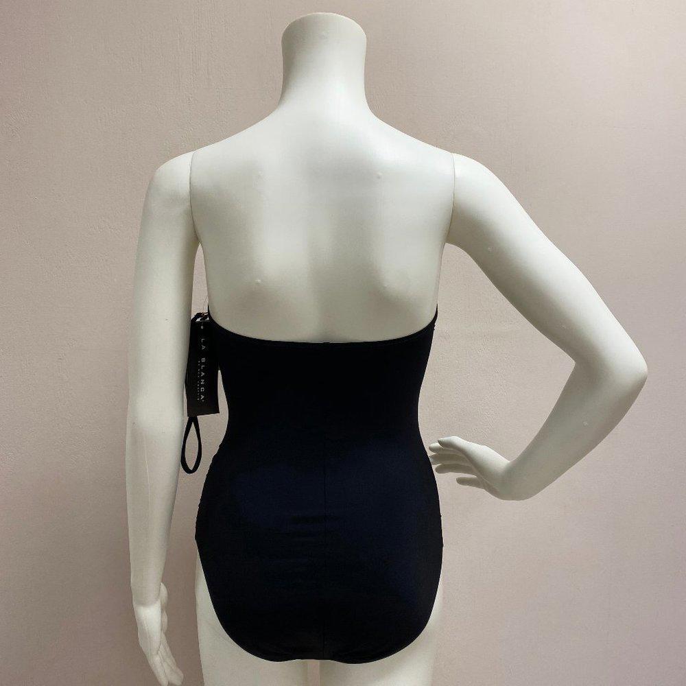 La Blanca Black One Piece Bathing Suit