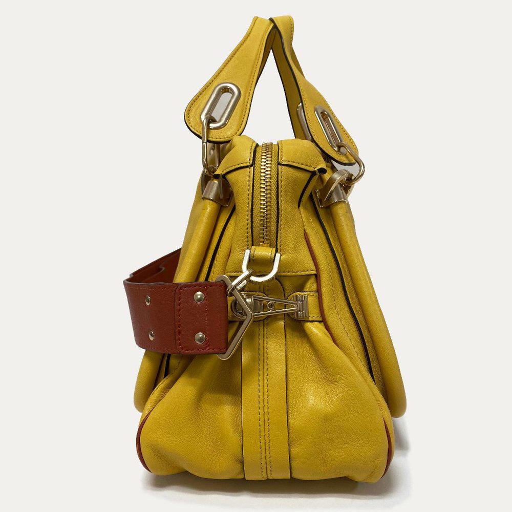 Chloe Paraty Military Runway Yellow Satchel