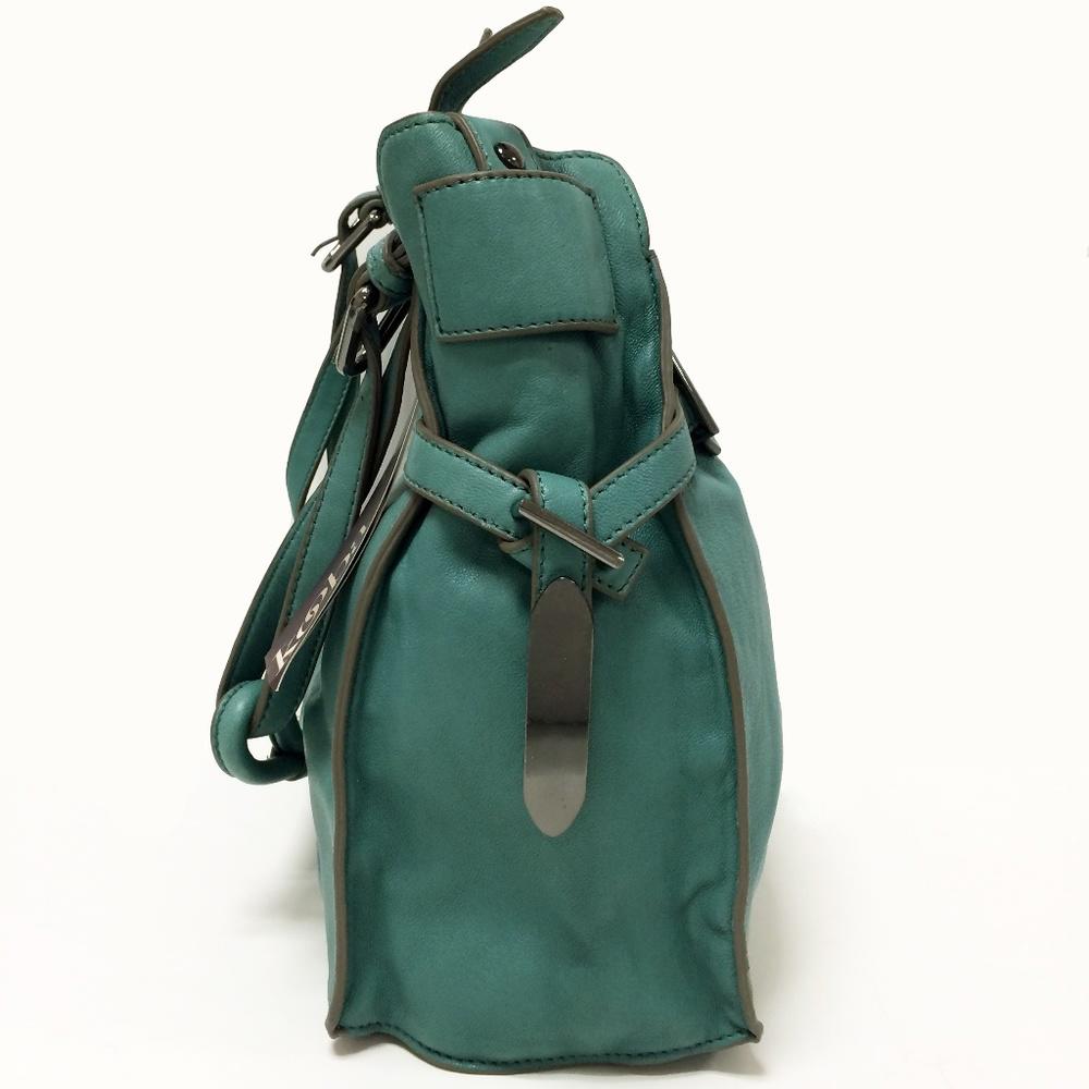 Kooba Flynn Dark Sky Leather Bag