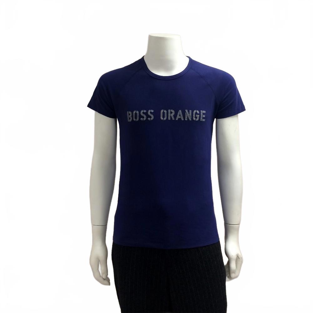 Boss by Hugo Boss Navy Blue Men T - Shirt Size L