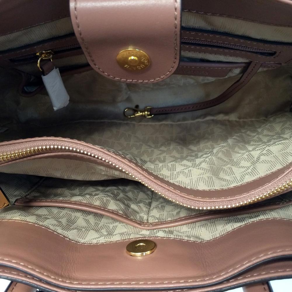 MICHAEL by Michael Kors Hannah Dusty Rose Bag