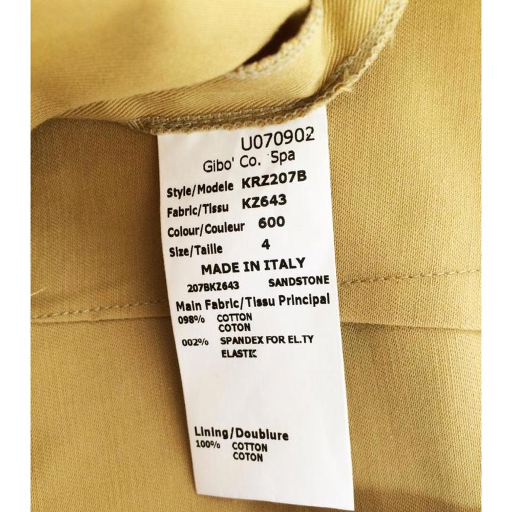 Michael Kors Sand Stone Cotton Pants